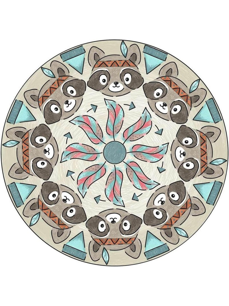 Mandala Designer - Boho Style Bleu - Kiabi