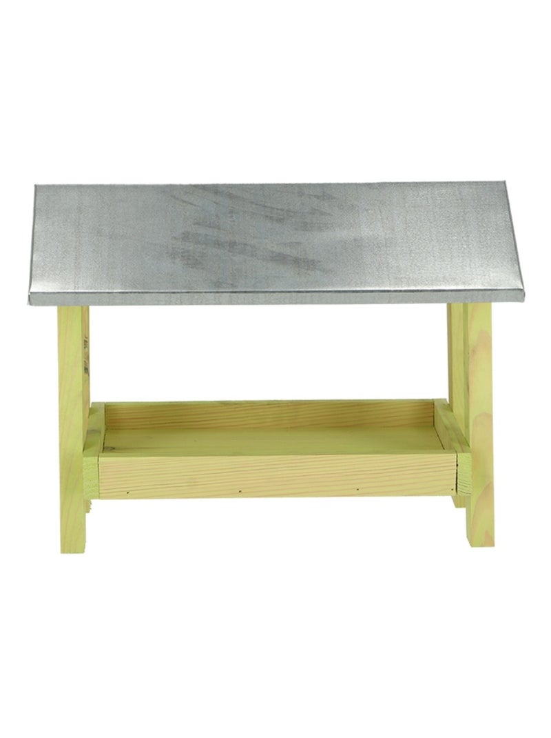 Mangeoire de sol pour oiseaux Beige - Kiabi