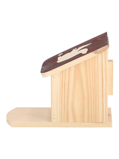 Mangeoire écureuil avec silhouette - Kiabi