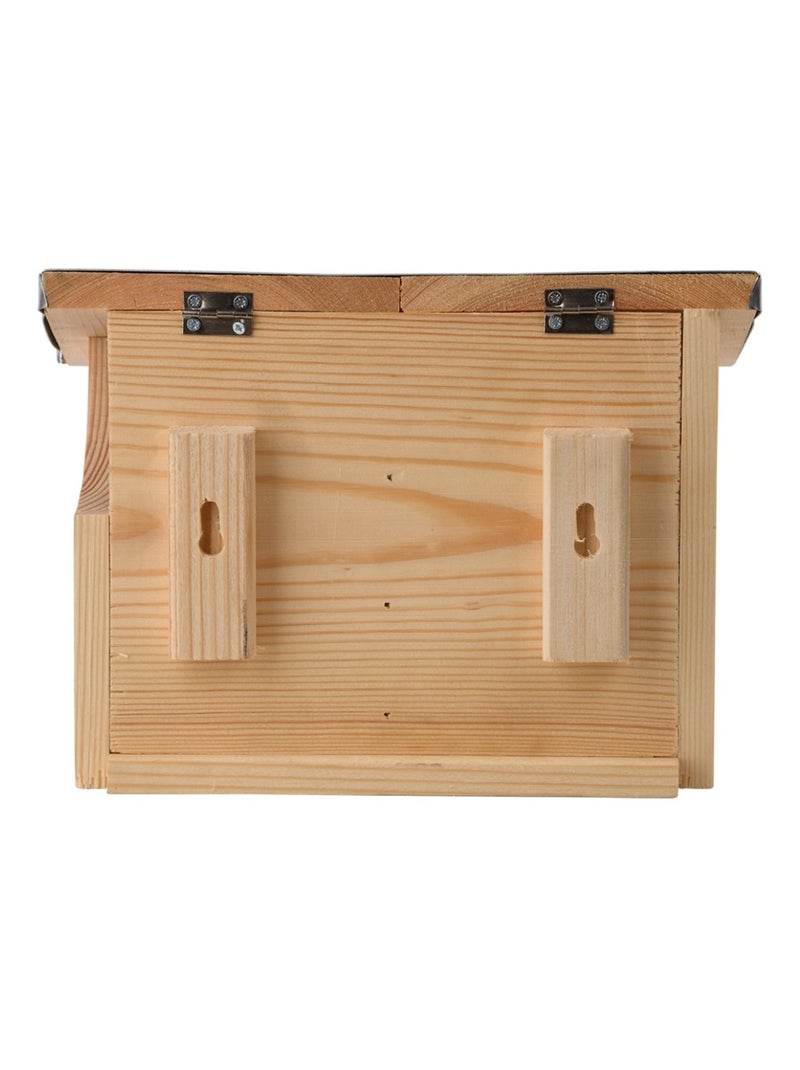 Mangeoire écureuils double Beige - Kiabi