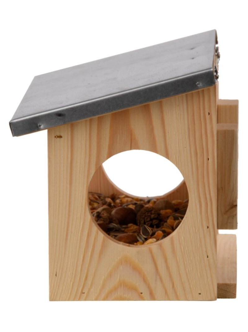 Mangeoire écureuils double entrée Beige - Kiabi
