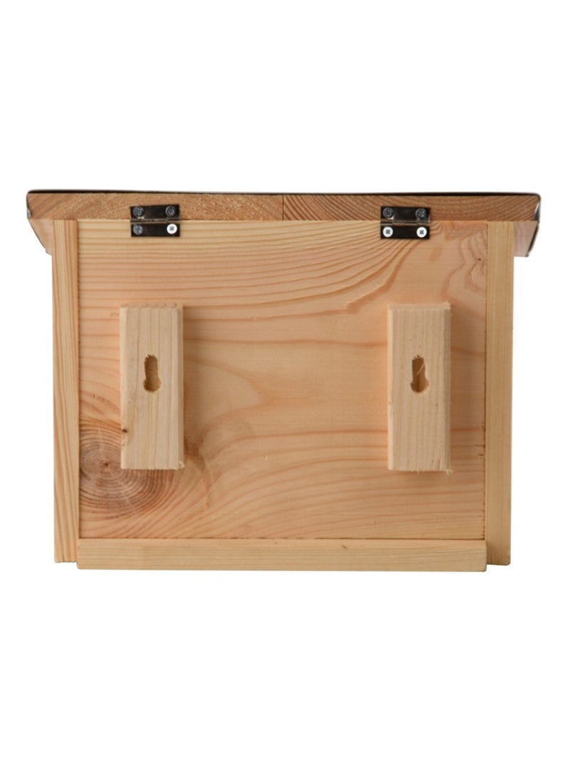 Mangeoire écureuils double entrée Beige - Kiabi