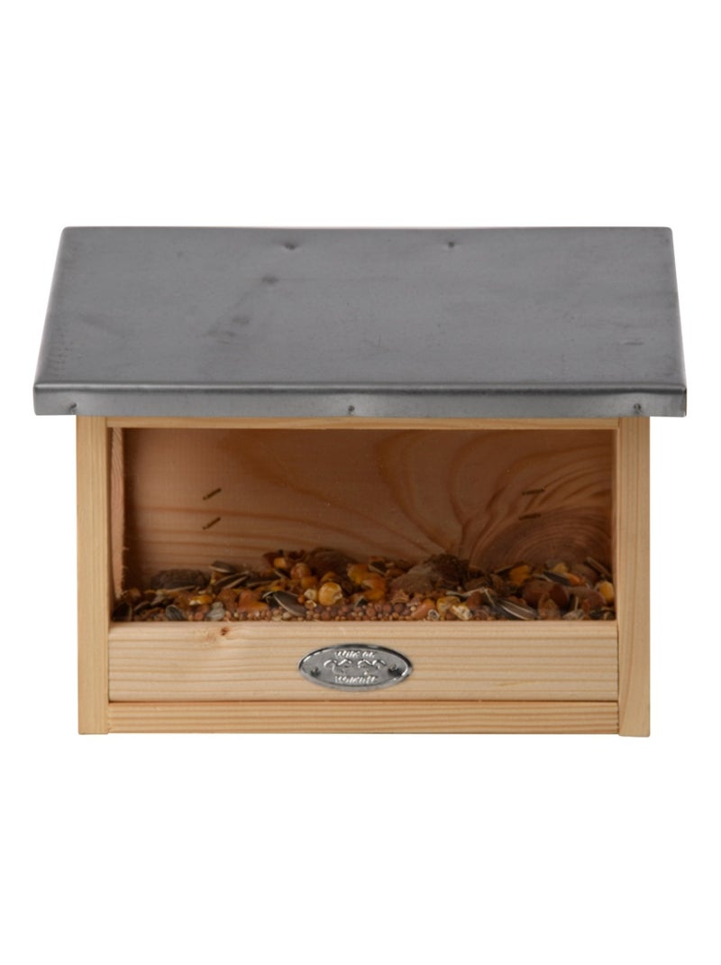 Mangeoire écureuils double entrée Beige - Kiabi