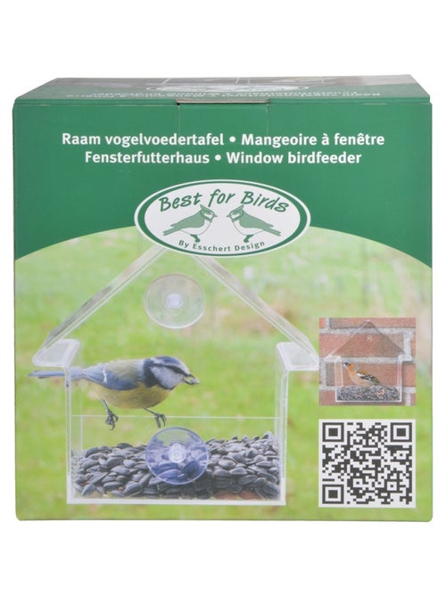 Mangeoire fenêtre acrylique - Kiabi