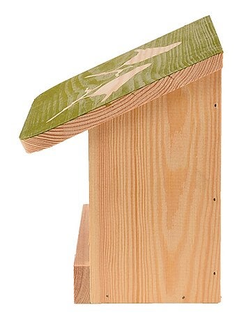 Mangeoire murale pour oiseaux avec silhouette