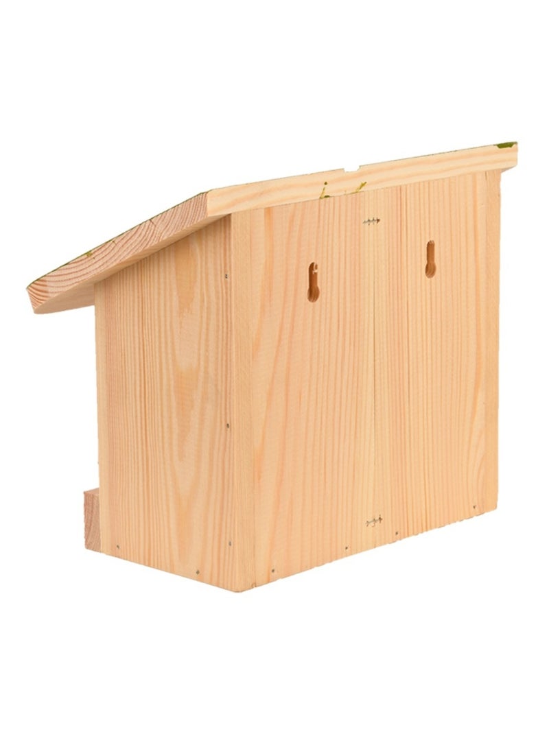 Mangeoire murale pour oiseaux avec silhouette Beige - Kiabi