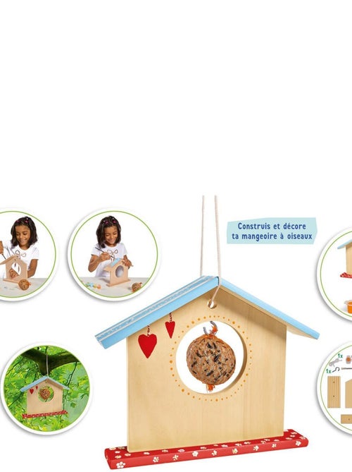 Mangeoire Oiseaux Silence ça pousse - Kiabi