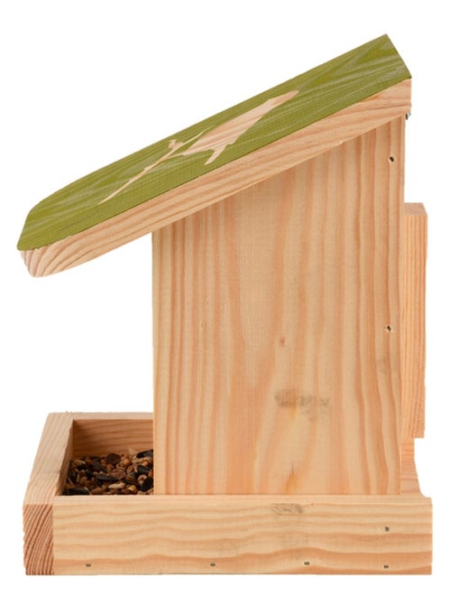 Mangeoire silo pour oiseaux avec silhouette - Kiabi