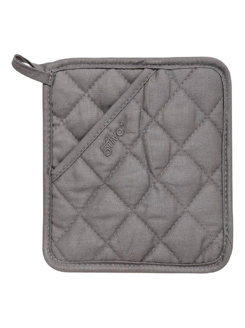 Manique de cuisine avec protection silicone Gris - Kiabi