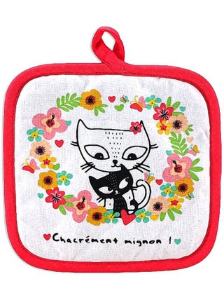 Manique de cuisine chats