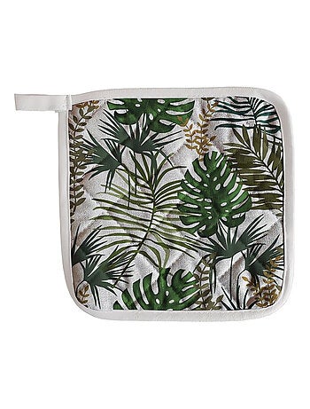 Manique de cuisine coton AMAZONIE, par Soleil d'Ocre