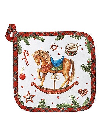 Manique de cuisine jouet de Noël