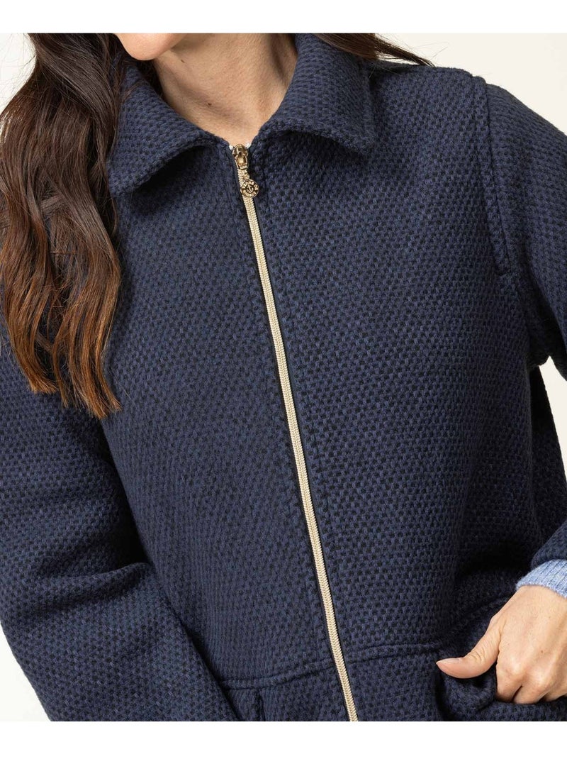 Manteau - Terre de Marins Bleu - Kiabi