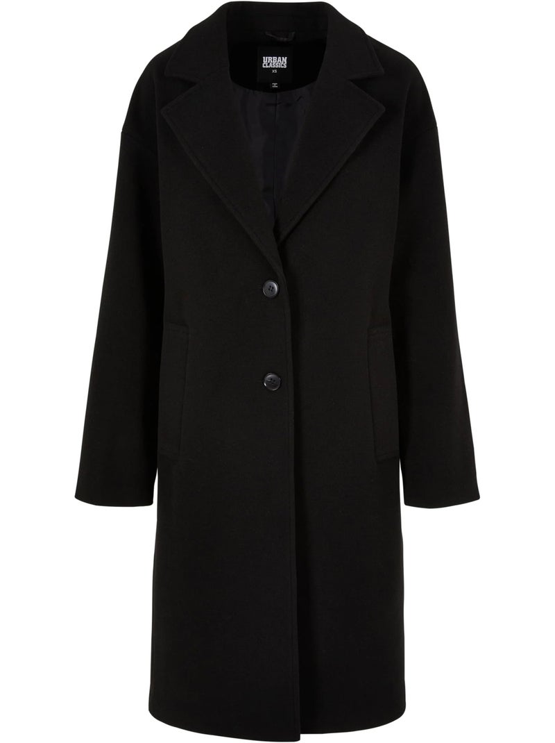 Manteau - urban classics Noir - Kiabi