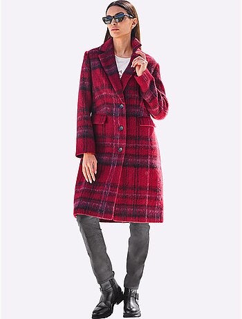 Manteau 25% laine - taille standard - helline