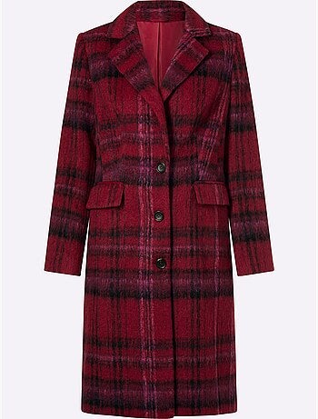 Manteau 25% laine - taille standard - helline