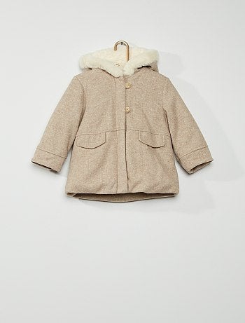 Combinaison Manteau Vetements Bebe Beige Kiabi