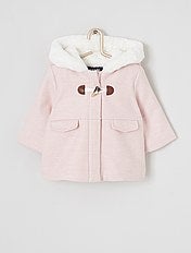 Manteau Blouson Bebe Fille Rose Kiabi