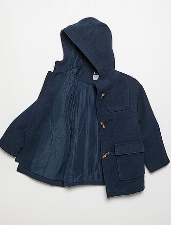 Manteau à capuche et brandebourgs