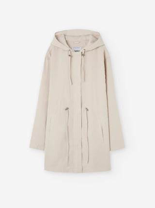 Manteau à Capuche Longueur Moyenne