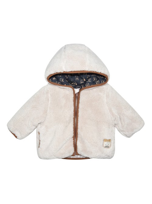 Manteau à capuche Parfait Sucre d'Orge - Kiabi