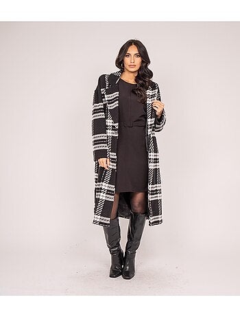 Manteau a carreaux URENO