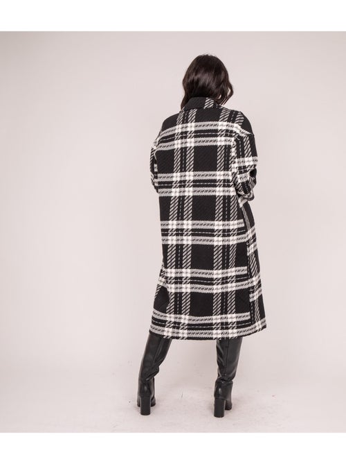 Manteau a carreaux  URENO - Kiabi