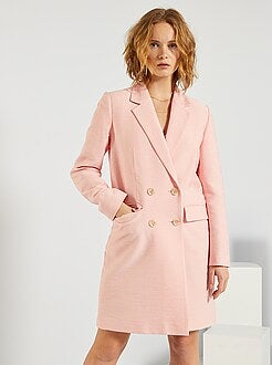 manteaux femme rose