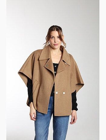 Manteau Amara | Gerard Pasquier Avec Col Montant | Gerard Pasquier