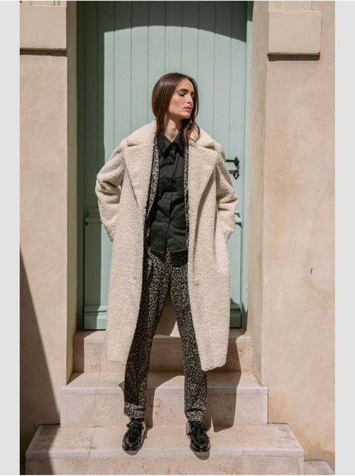 Manteau arty 'le temps des cerises' - Kiabi Manteau arty 'le temps des cerises' - Kiabi
