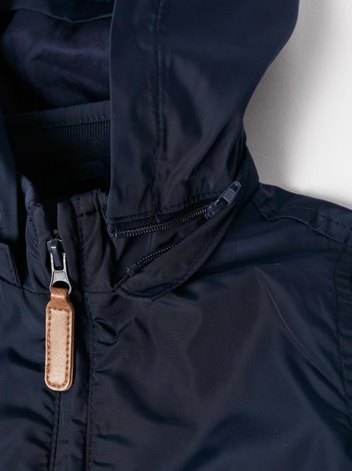 Manteau avec Capuche Amovible - Kiabi