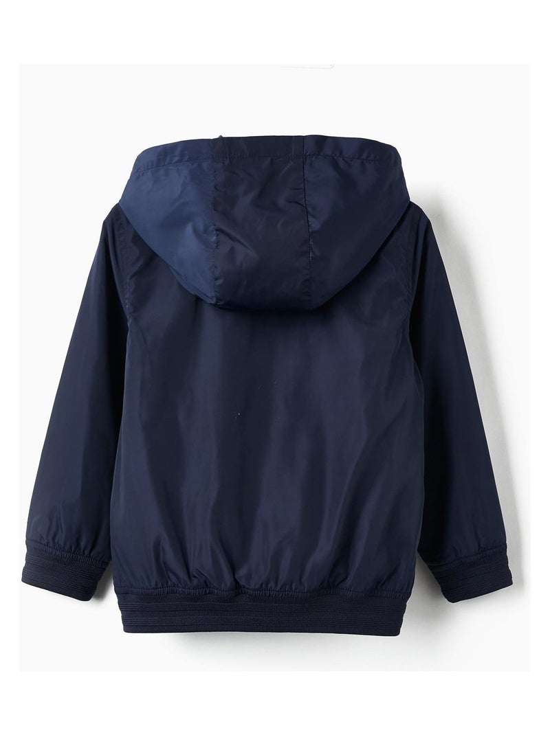 Manteau avec Capuche Amovible pour Garçon  ATLANTIC COMPANY Bleu - Kiabi
