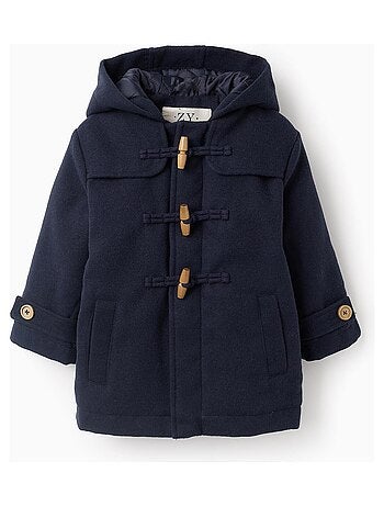 Manteau avec capuche, avec fermeture à glissière/boutons NOËL