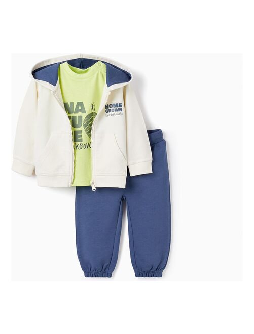 Manteau avec Capuche + T-Shirt + Pantalon pour Bébé Garçon  NATURE TAKEOVER - Kiabi
