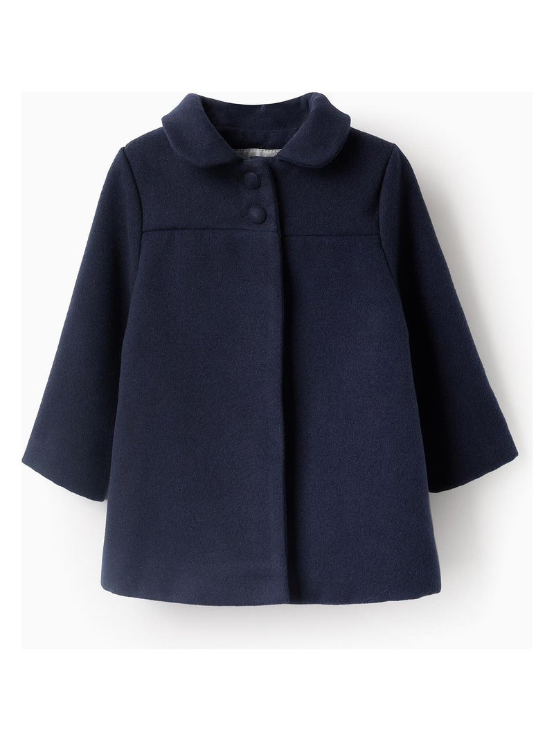 Manteau avec des boutons,  NOËL Bleu foncé - Kiabi