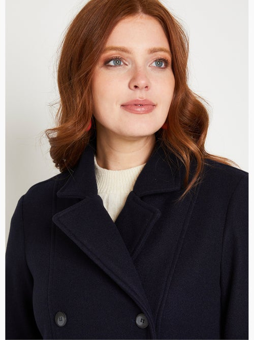 Manteau caban court double boutonnage - Afibel - Kiabi