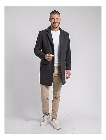 Manteau caban mi-long ZACOT