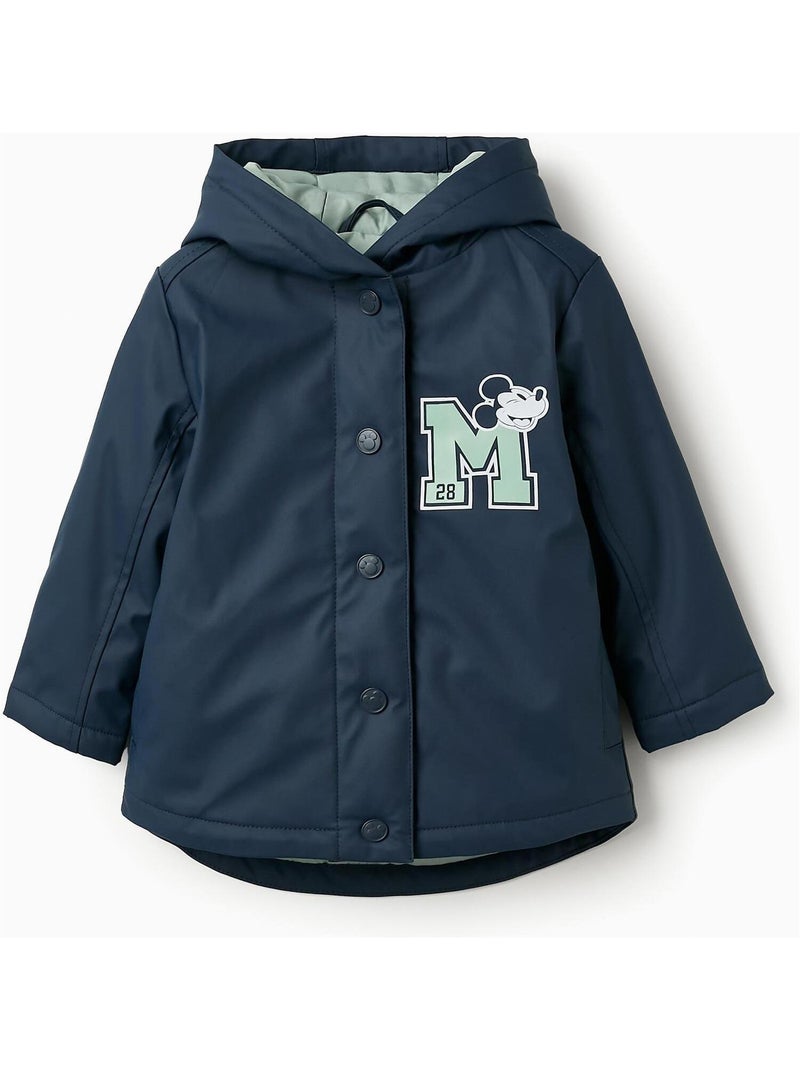 Manteau caoutchouc, à capuchon MICKEY Bleu foncé - Kiabi