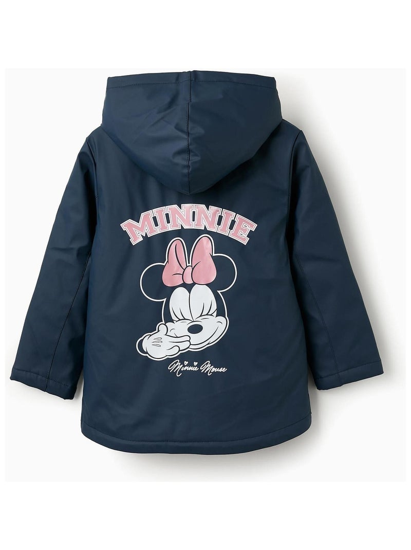 Manteau caoutchouc, à capuchon MINNIE Bleu foncé - Kiabi