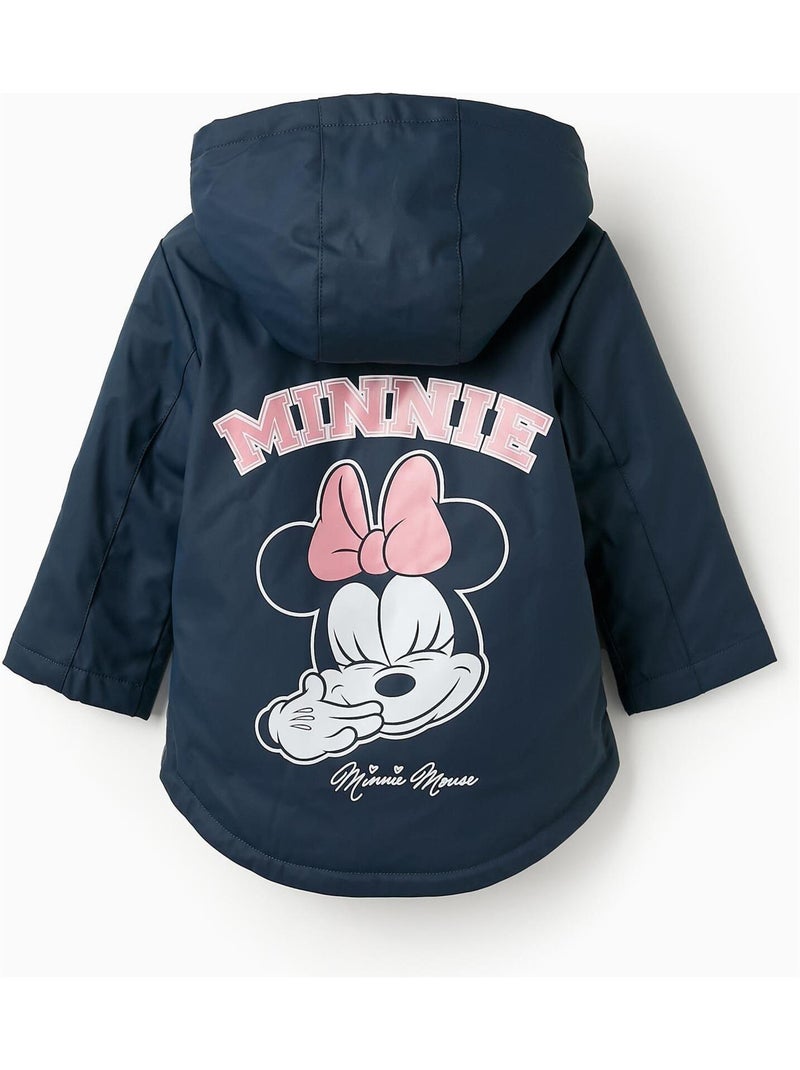 Manteau caoutchouc, à capuchon MINNIE Bleu foncé - Kiabi