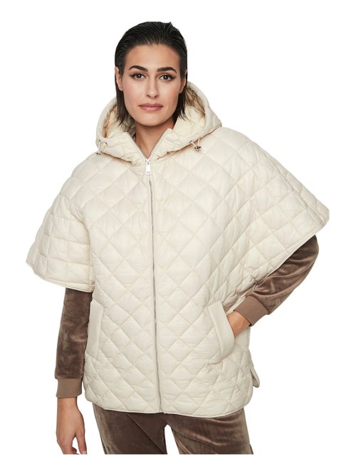 Manteau cape matelassé pc1 - Kiabi Manteau cape matelassé pc1 - Kiabi