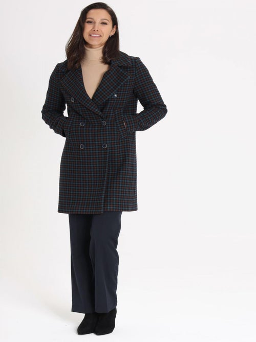 Manteau Car Blue | Gerard Pasquier - Kiabi
