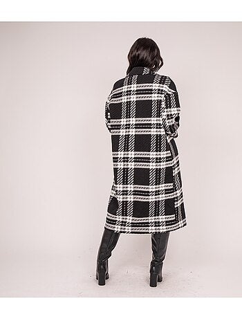 Manteau carreaux URENO