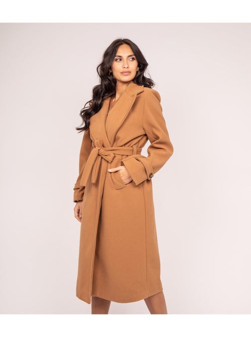 Manteau ceinture UNIZI - Kiabi