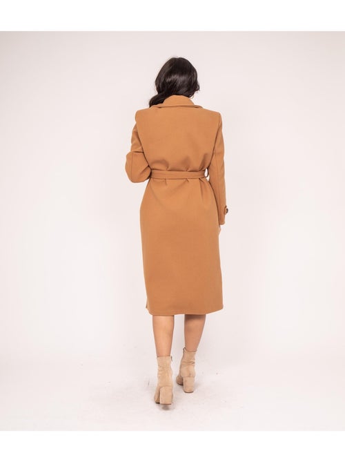 Manteau ceinture UNIZI - Kiabi