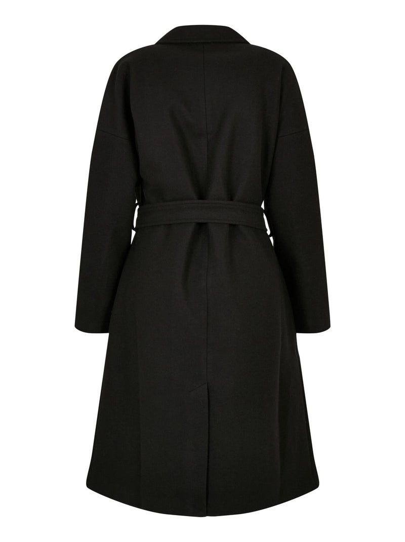 Manteau classic - urban classics Noir - Kiabi