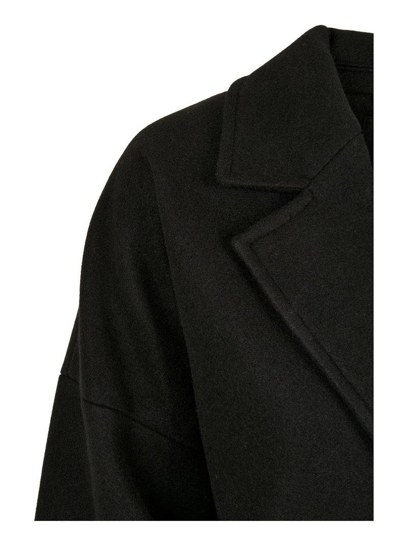 Manteau classic - urban classics Noir - Kiabi