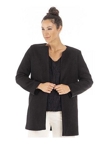 Manteau col rond ELIE - Gérard Pasquier