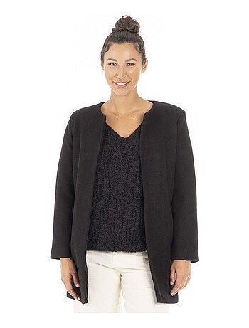 Manteau col rond ELIE - Gérard Pasquier