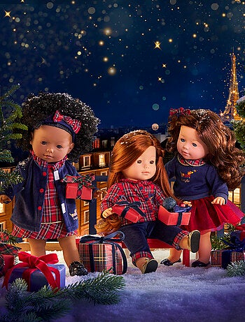 Manteau Corolle en Fêtes pour poupée ma Corolle